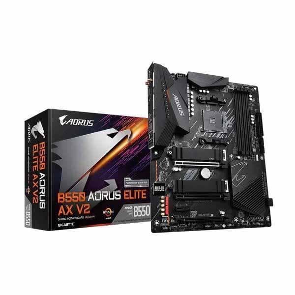 Gigabyte B550 AORUS Elite AX V2 (Wi-Fi) Motherboard - 1