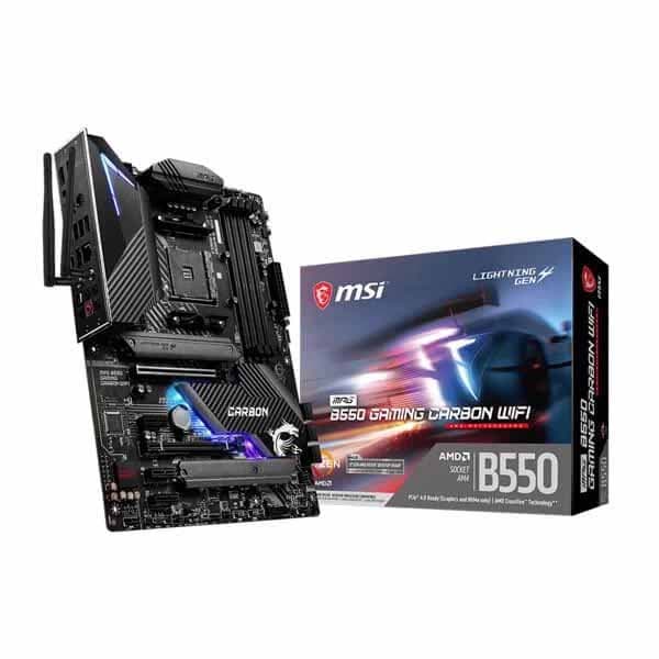 Msi Mpg B550 Gaming Carbon Wifi Motherboard - 1