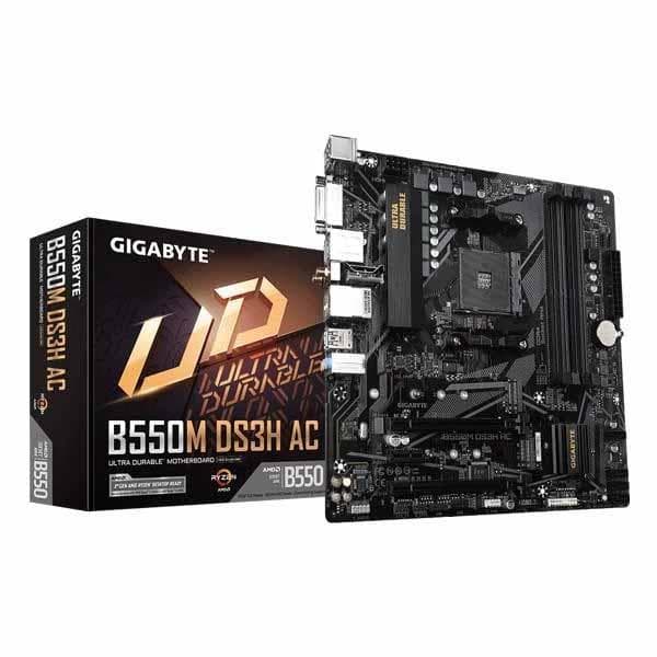 Gigabyte B550M DS3H AC (Wi-Fi) Motherboard - 1