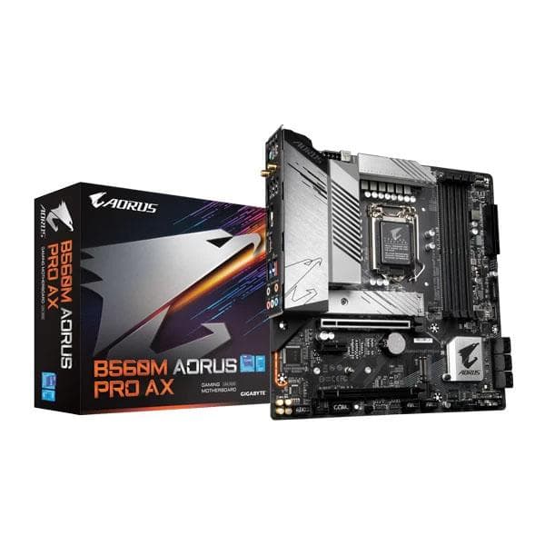 Gigabyte B560M Aorus PRO AX (Wi-Fi) Intel Motherboard - 1