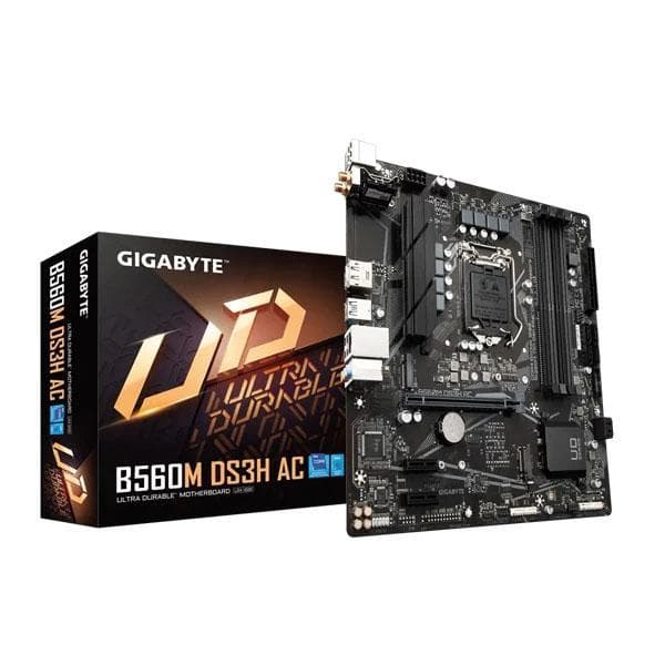 Gigabyte B560M DS3H AC WiFi Intel Motherboard - 1