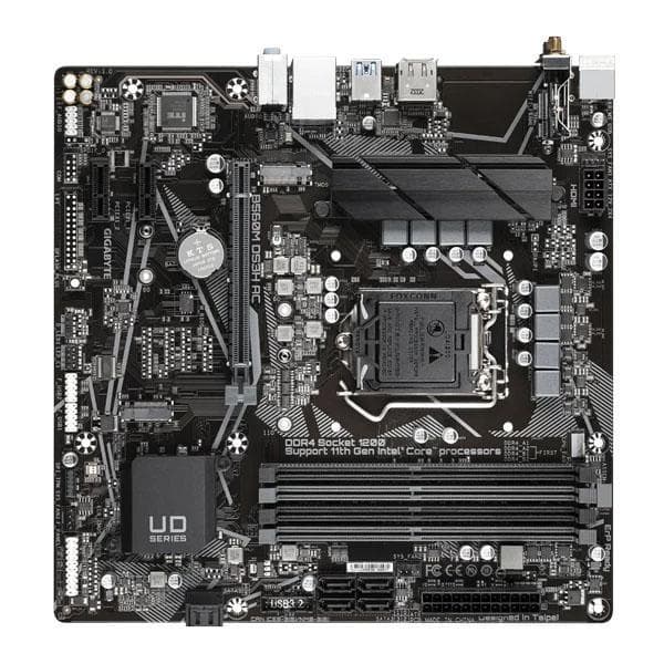 Gigabyte B560M DS3H AC WiFi Intel Motherboard - 5