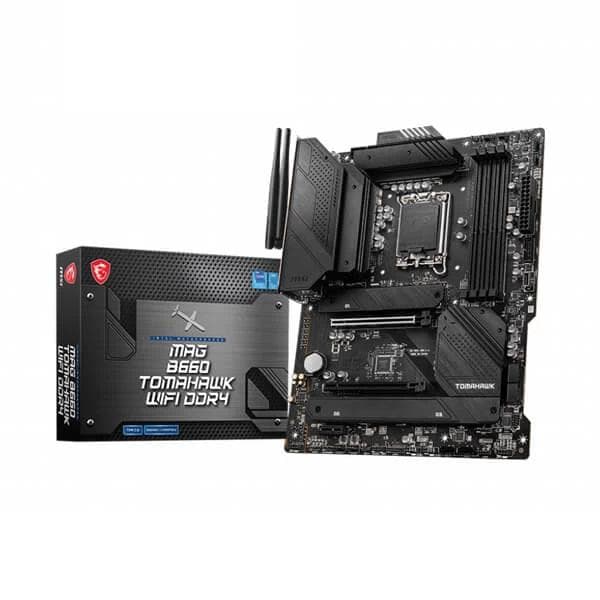 MSI MAG B660 Tomahawk WIFI DDR4 Intel Motherboard Supports Intel 12th , 13th & 14th Gen Processors - 1