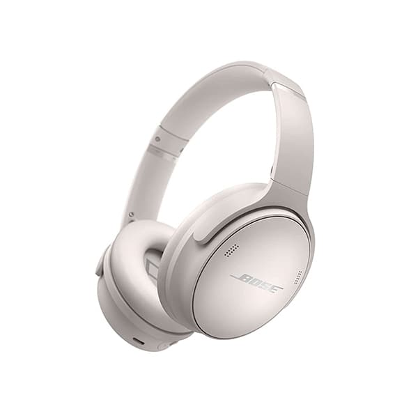 Bose Quietcomfort 45 Bluetooth Wireless Over Ear Headphones with Mic Noise Cancelling (White Smoke) - 1