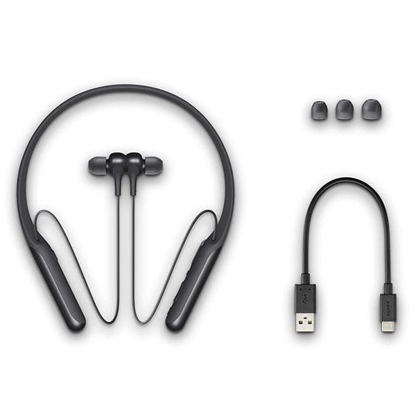 Sony WI-C600N Wireless Bluetooth in Ear Neckband Headphone with Mic (Black) - 2