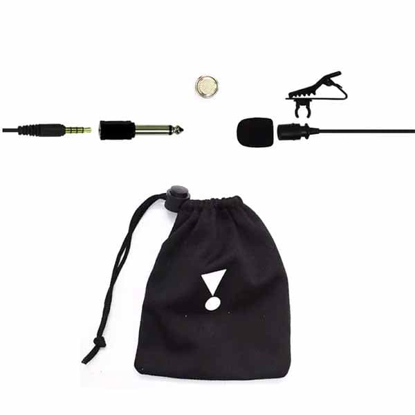 JBL Commercial CSLM30B Omnidirectional Lavalier Microphone - 5