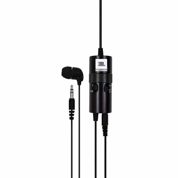 JBL Commercial CSLM30B Omnidirectional Lavalier Microphone - 1