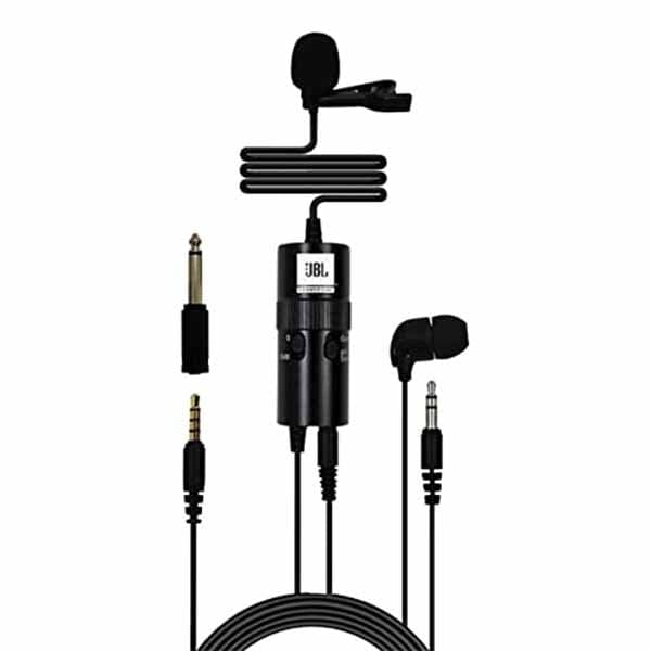 JBL Commercial CSLM30B Omnidirectional Lavalier Microphone - 2