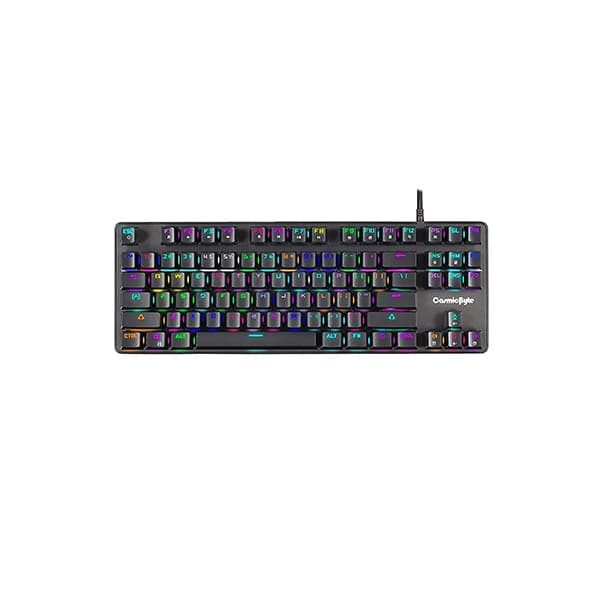 Cosmic Byte CB-GK-18 Firefly TKL Per Key RGB Mechanical Keyboard Outemu Red - 1