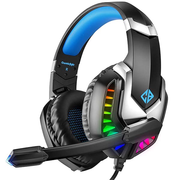 Cosmic Byte G2050 RGB 7.1 Surround Sound USB Gaming Headphone (Blue) - 1
