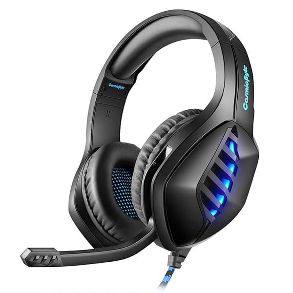 Cosmic Byte GS430 Gaming wired over ear Headphone with mic - Black - 1