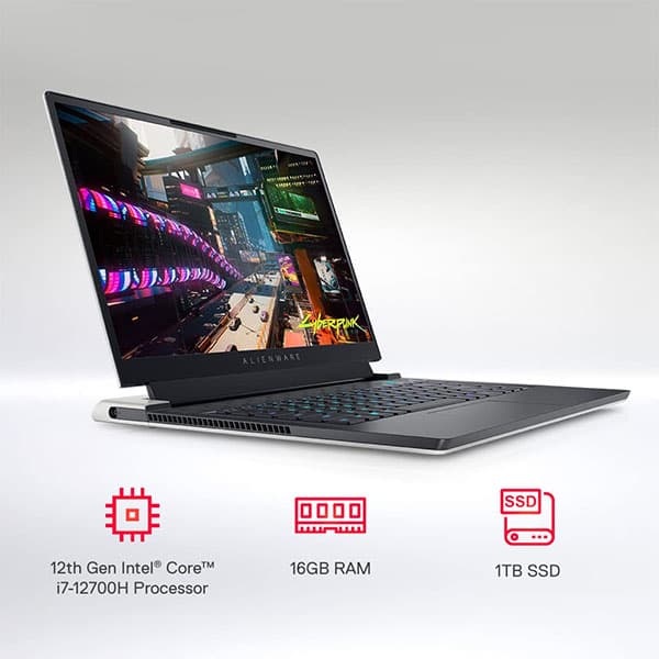 Dell New Alienware X15 R2 Gaming Laptop, Intel I7-12700H Windows 11+Mso'21 16Gb Lp Ddr5 1Tb Ssd, Nvidia Rtx 3060 (6Gb Gddr6) 15.6 Inches (39.62Cms) Fhd 360Hz 300Nits, Alienfx Kb (D569940Win9, 2.34Kgs) - 4