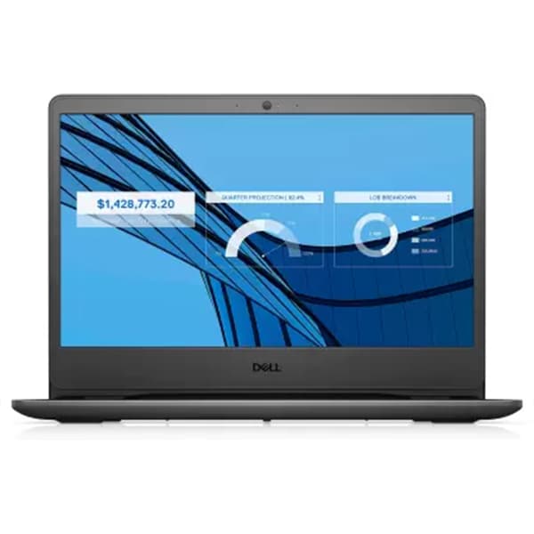 Dell Vostro 3401 10th gen Intel i3-1005G1 14 inches FHD Anti Glare 2 Side Narrow Border Display Laptop (4GB/1TB /Integrated Graphics/ Windows 10 + MSO/ Black) D552124WIN9BE, 1.64kg + Laptop Bag - 1