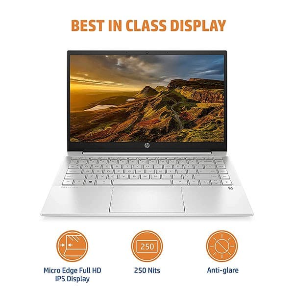 HP Pavilion 14 11th Gen Intel Core i5 14 inch(35.6 cm) Laptop, 8GB RAM/512GB SSD FHD IPS 14-dv1000TU + Laptop Bag - 4