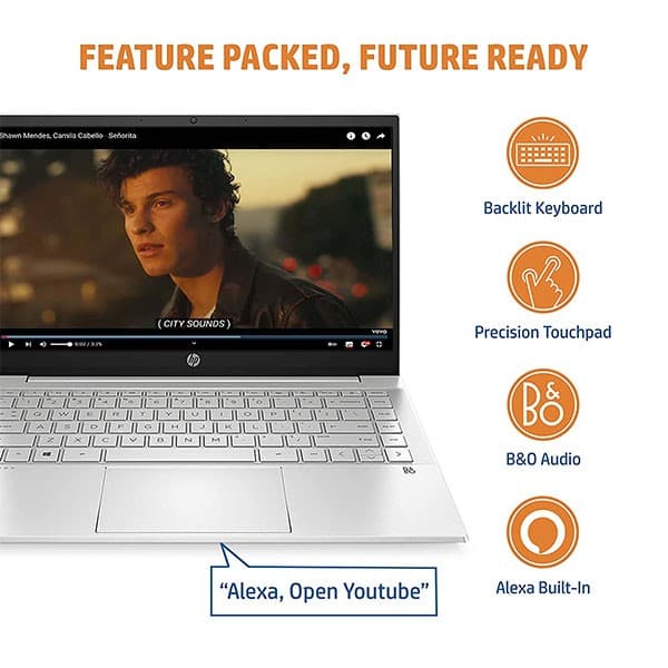 HP Pavilion 14 11th Gen Intel Core i5 14 inch(35.6 cm) Laptop, 8GB RAM/512GB SSD FHD IPS 14-dv1000TU + Laptop Bag - 3