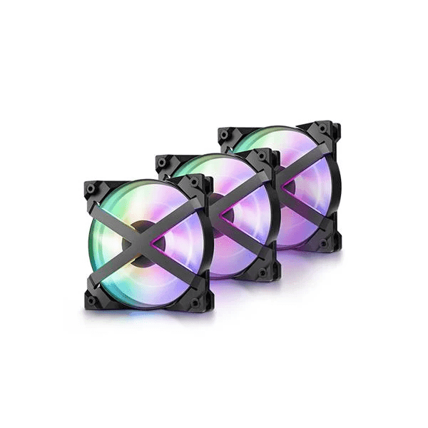 Deepcool MF120 GT 3 In 1 ARGB Cabinet Fan (Triple Pack) - 1