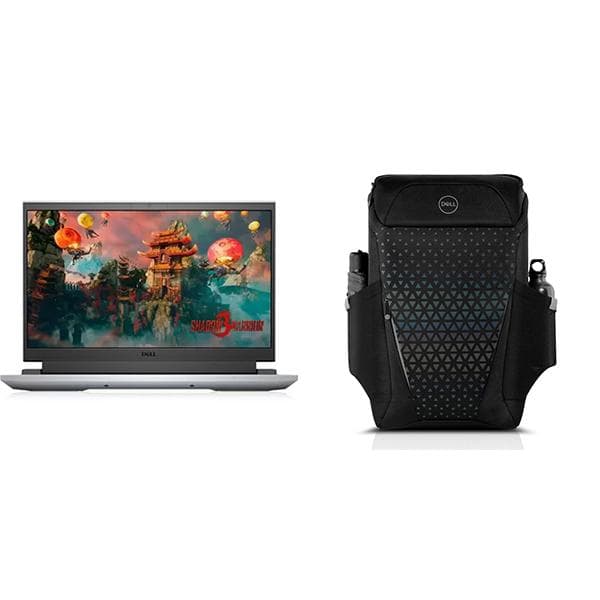 DELL G15 Ryzen 5 Hexa Core 5600H - (8 GB/512 GB SSD/Windows 10/4 GB Graphics/NVIDIA GeForce RTX 3050) G15-5515 Gaming Laptop  (15.6 inch, Phantom Grey, 2.4 kg, With MS Office) + Laptop Bag - 2