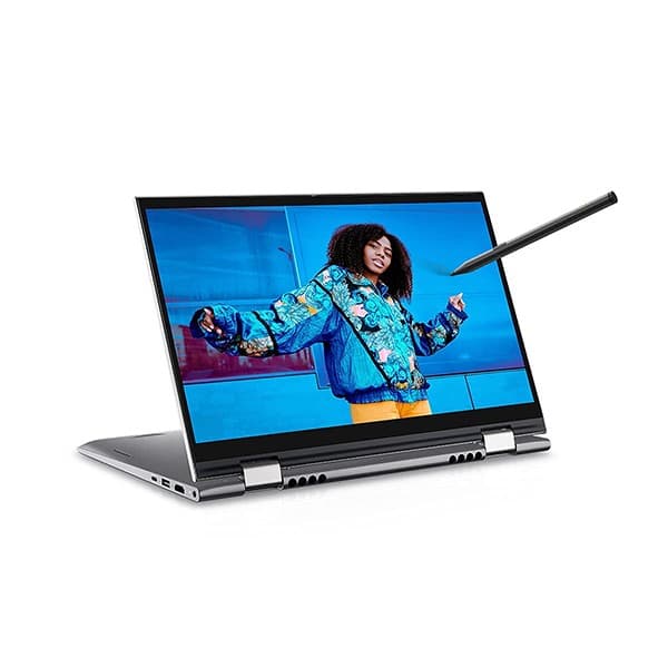 Dell New Inspiron 5410 2In1 Laptop Intel I5-1155G7, 8Gb, 512Gb Ssd, Windows 10 + Mso'19, 14 Inches (35.56 Cms) Touch Fhd 60Hz, Backlit Kb, Fpr + Active Pen, Platinum Silver (D560594Win9S), 1.5Kg + Laptop Bag - 1