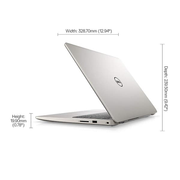 Dell Vostro 3405 AMD Ryzen-5 3450U 14 inches(35cm) FHD Anti Glare 1920 x 1080, LED Display Laptop (8GB / 256 SSD / Vega Graphics / Windows 10 + MSO / Dune, 1.58 kg) D552148WIN9DE + Laptop Bag - 3