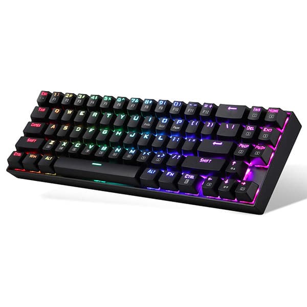 Redragon K599 Deimos Wireless Wired Mechanical Gaming Keyboard - 1