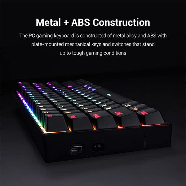 Redragon K599 Deimos Wireless Wired Mechanical Gaming Keyboard - 2