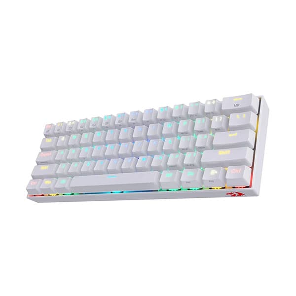 Redragon K530 Pro White Draconic 60% Wireless RGB Mechanical Keyboard (Linear Red Switch) - 1