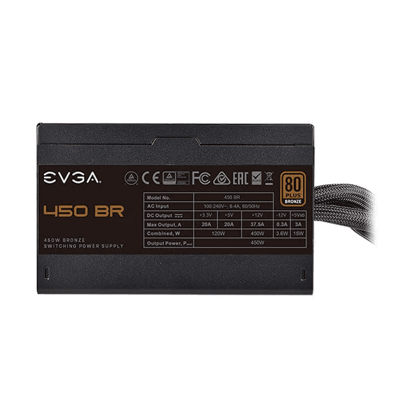 EVGA 450 BR 450 Watt 80 Plus Bronze SMPS - 2