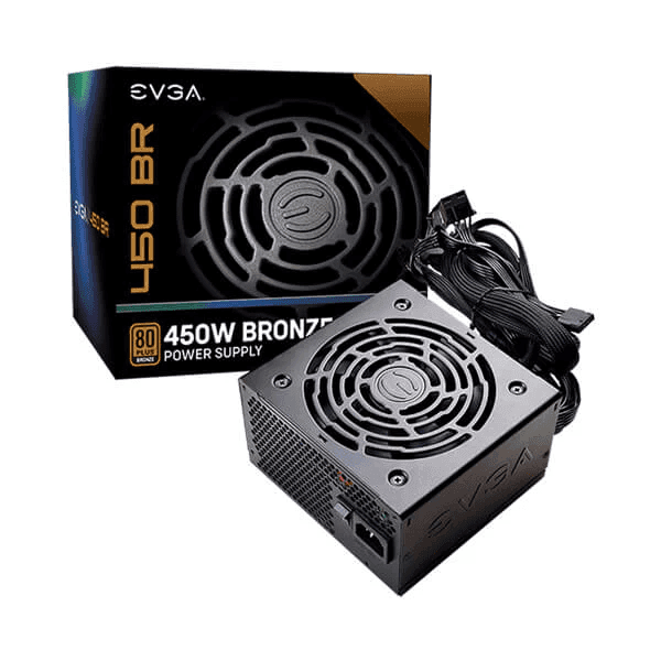 EVGA 450 BR 450 Watt 80 Plus Bronze SMPS - 1