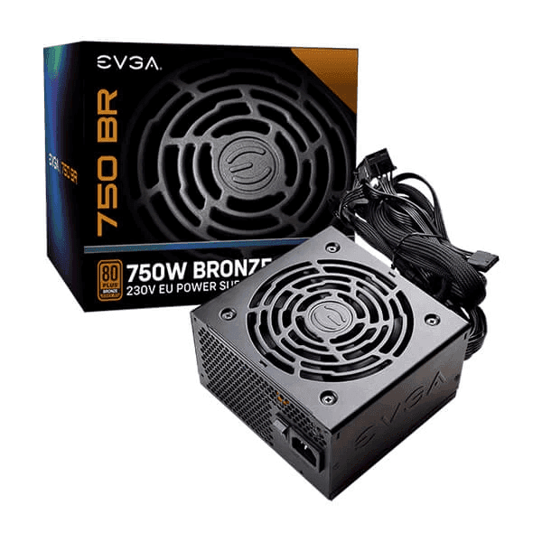 EVGA 750 BR 750 Watt 80 Plus Bronze SMPS - 1
