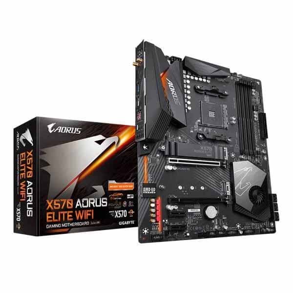 Gigabyte X570 Aorus Elite Wi-Fi Motherboard - 1
