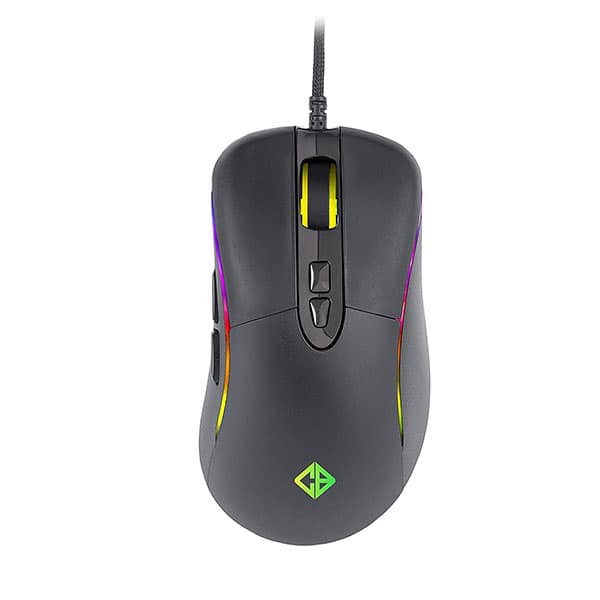 Cosmic Byte Equinox Alpha 5000DPI 7 Button Gaming Mouse, Pixart PMW3325 Sensor, Spectra RGB with Software - 1