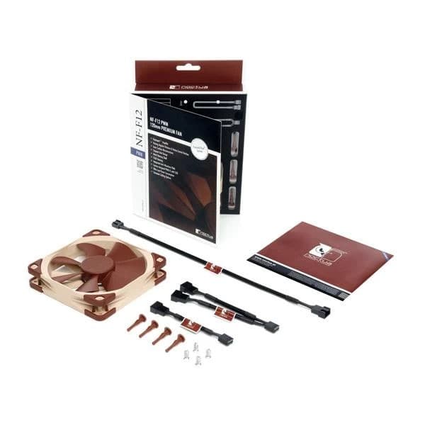 Noctua NF-F12 PWM 120mm Cabinet Fan (Single Pack) - 4