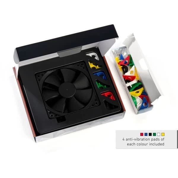 Noctua NF-F12 PWM Chromax Black Swap Cabinet Fan (Single Pack). - 5