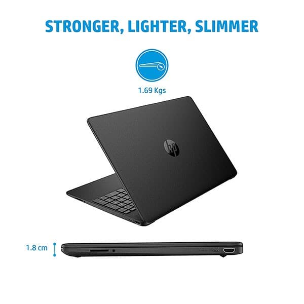 Hp 15S-11Th Gen Intel Core I3 - 8Gb Ram/256Gb Ssd 15.6 Inches (39.6Cm) Fhd,Micro-Edge, Anti-Glare Display (Uhd Graphics/Alexa/Dual Speakers/Fast Charge/Windows 11 Home/Ms Office), 15S- Fq2626Tu + Laptop Bag - 3