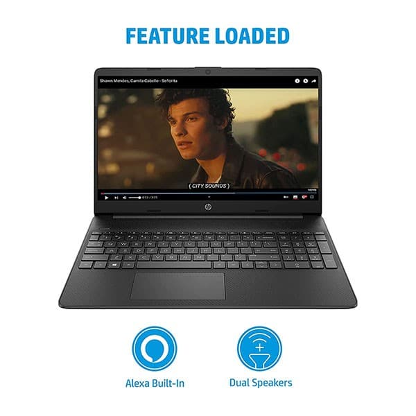 Hp 15S-11Th Gen Intel Core I3 - 8Gb Ram/256Gb Ssd 15.6 Inches (39.6Cm) Fhd,Micro-Edge, Anti-Glare Display (Uhd Graphics/Alexa/Dual Speakers/Fast Charge/Windows 11 Home/Ms Office), 15S- Fq2626Tu + Laptop Bag - 4