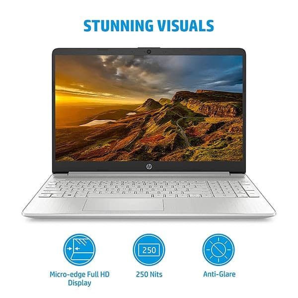 Hp 15S-11Th Gen Intel Core I3- 8Gb Ram/512Gb Ssd 15.6 Inches (39.6Cm) Fhd,Micro-Edge, Anti-Glare Display (Uhd Graphics/Alexa/Dual Speakers/Fast Charge/Windows 11 Home/Ms Office), 15S- Fq2629Tu + Laptop Bag - 5