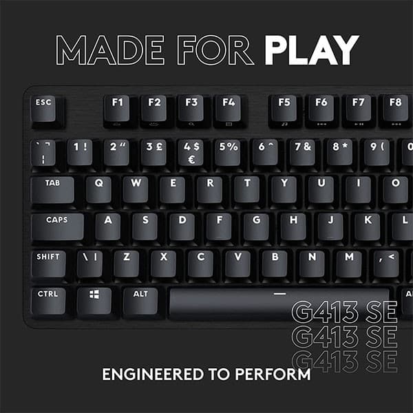 Logitech G413 SE Full Size Mechanical Gaming Keyboard - 4