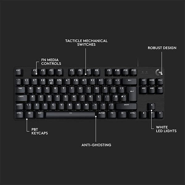 Logitech G413 SE TKL Mechanical Gaming Keyboard
