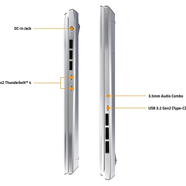 GIGABYTE AERO 16 YE5 16" 4K/UHD+ Samsung AMOLED, Intel Core i9-12900H, NVIDIA GeForce RTX 3080 Ti Laptop GPU 16GB GDDR6, 64GB DDR5 RAM, 2TB SSD, Win11 Pro (AERO 16 YE5-A4US958HP) + Laptop Bag - 4