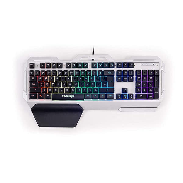 Cosmic Byte CB-GK-06 Galactic Wired Gaming Keyboard (Silver) - 1