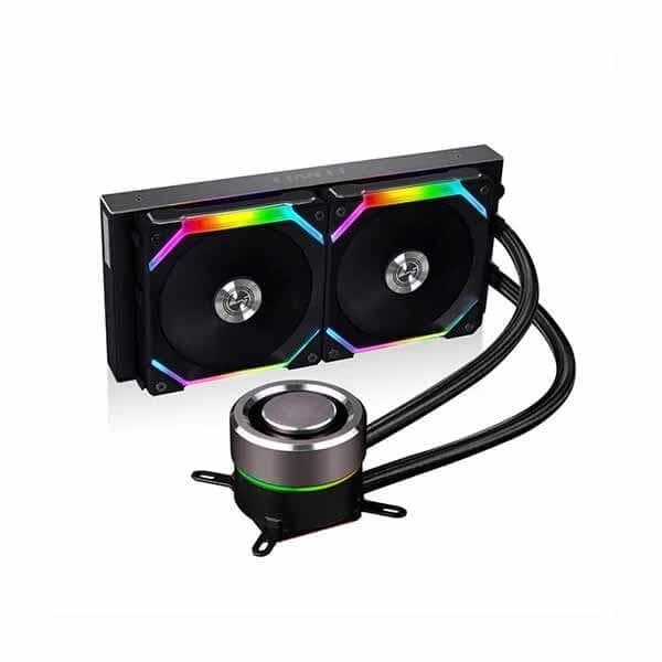 Lian Li Galahad 240 ARGB CPU Liquid Cooler With Uni Fan SL Edition (Black) - 1