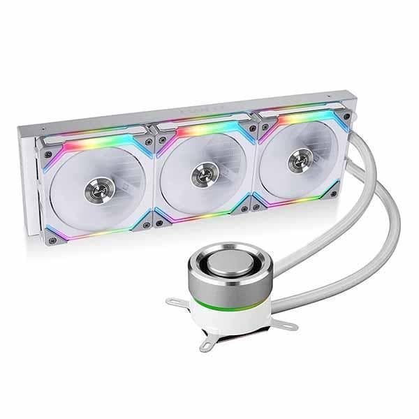 Lian Li Galahad 360 ARGB CPU Liquid Cooler With Uni Fan SL Edition (White) - 1