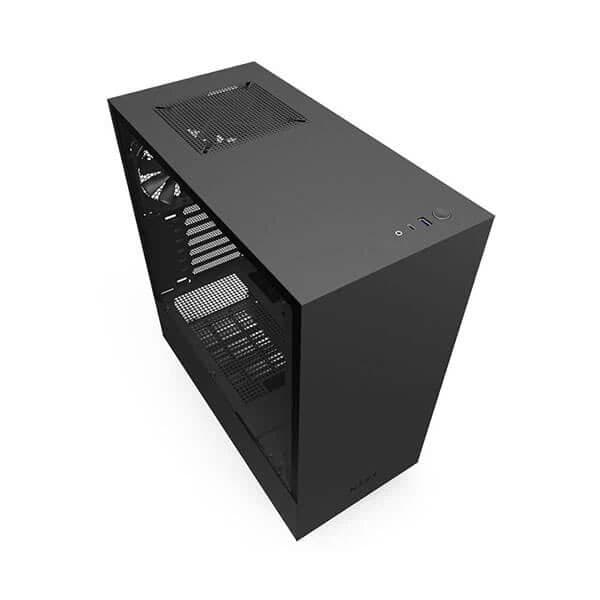 NZXT H510 Mid Tower ATX Cabinet (Matte Black) - 2