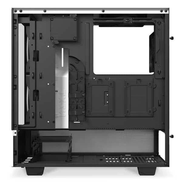 Nzxt H510 Elite Mid-Tower Gaming Cabinet - Matte White - 3