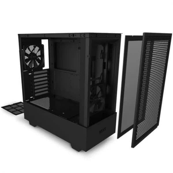 NZXT H510 Flow Mid Tower Gaming Cabinet (Black) - 4