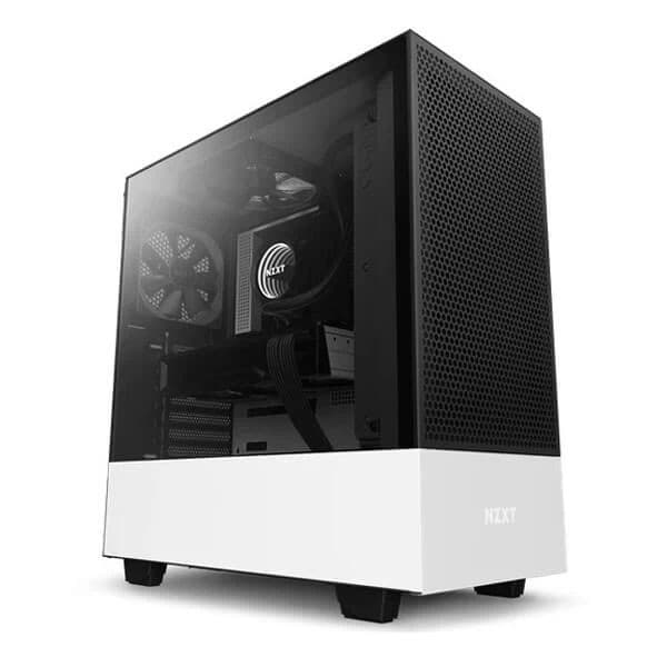 NZXT H510 Flow Mid Tower Gaming Cabinet - White - 1
