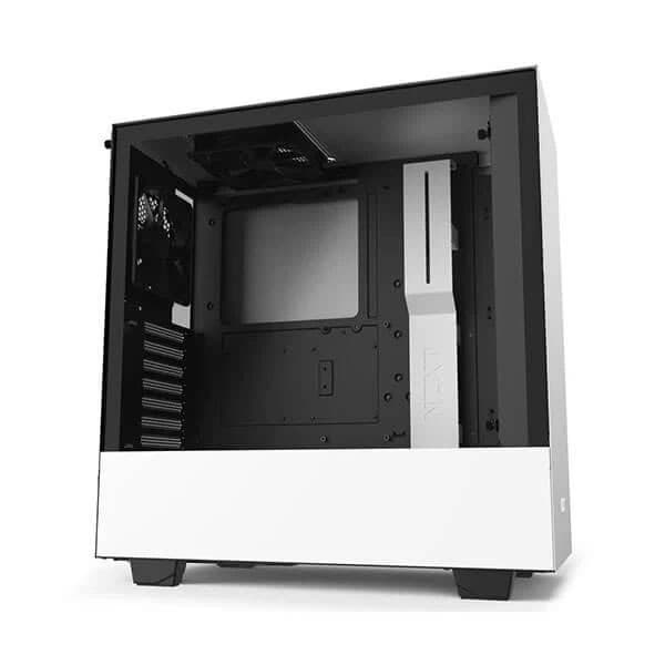 NZXT H510 Mid Tower ATX Cabinet - Matte White - 1