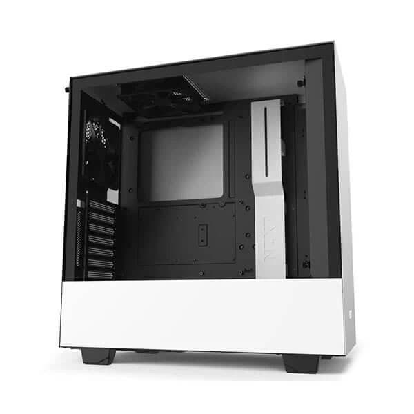 NZXT H510 Mid Tower ATX Cabinet - Matte White - 4