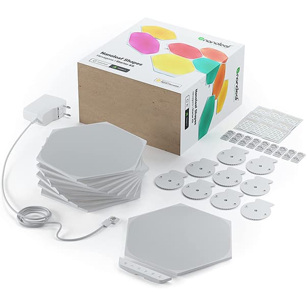 Nanoleaf Shapes Hexagon Light Panel Starter Kit (9 Panels) - 1