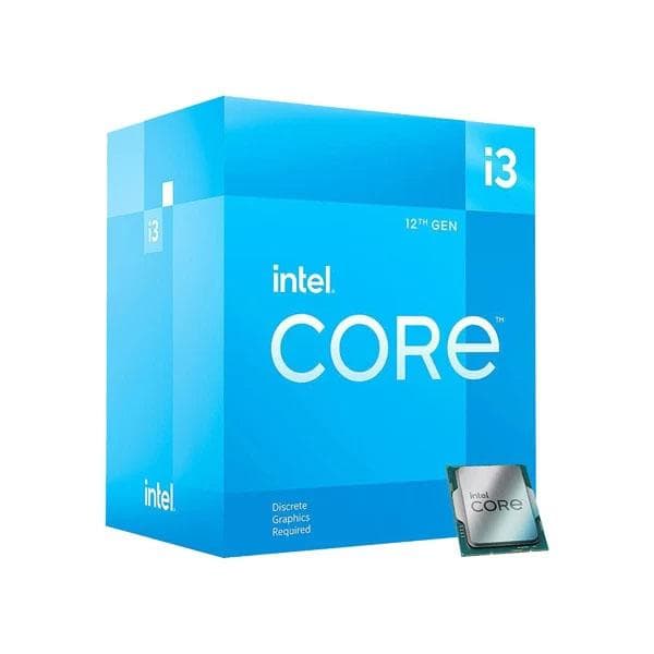 Intel Core i3-12100F LGA1700 Desktop Processor (4.30 GHz / 4 Cores / 8 Threads) - 1